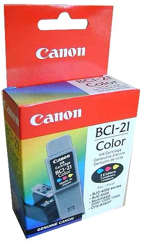 Canon BCI-21C Ink Cartridges ( BCI21C, BCI 21C )