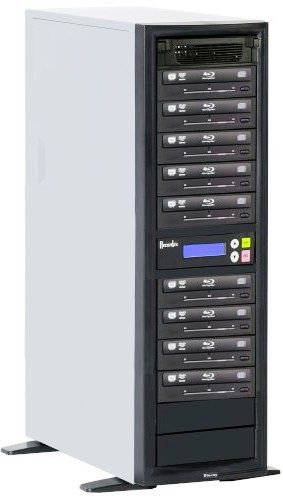 Recordex BD900 TechDisc Blu BD Duplicator with 500GB Hard Drive + (9) TripleFormat Writer (BD/DVD/CD 6x/16x/40x), Commercial grade steel case, Triple Format BD/DVD/CD Drives, Free technical support, Simple one-button operation, Advanced features include: test, compare, verify, and instant text status of all features, Supports all major disc formats (BD-900 BD 900)