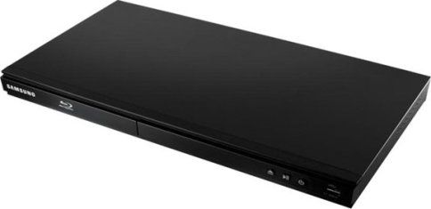 Samsung BD-E5700 Blu-ray disc player, CD-R, CD-RW, DVD-R, DVD+RW, DVD-RW, DVD+R, DVD, Blu-ray Disc, CD-DA Media Type, Tray Media Load Type, MPEG-2, XviD, MPEG-4, WMV, MKV, WMV9, H.264, VC-1, AVCHD Supported Digital Video Standards, WMA, AAC, MP3, AC-3, LPCM Supported Digital Audio Standards, JPEG Supported Digital Photo Standards, IEEE 802.11b Connectivity Interfaces, Smart Hub Internet Streaming Services, UPC 036725608955 (BDE5700 BD-E5700 BD E5700)