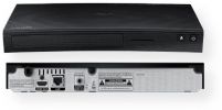 Samsung BD-J5900 Blu-ray Player, Full HD 1080p Playback via HDMI, 1080p Resolution Upscaling, 3D Blu-ray Disc Playback, Built-In Wi-Fi and Ethernet Network Connectivity, Smart Blu-ray, Screen Mirroring Technology, Access Opera TV Apps, Front-Mounted USB 2.0 Port, 1 HDMI Port, Anynet+ (HDMI-CEC), BD Wise, AllShare, NTSC Color System, UPC 887276106113 (BDJ5900 BD J5900 BDJ-5900) 
