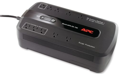 APC American Power Conversion BE750G Back-UPS ES 10 Outlet 750VA 120V Master Control, Battery replacement without tools, Disconnected battery notification, LED status indicators, Master and controlled outlets, USB connectivity, 450 Watts / 750 VA,Input 120V / Output 120V, Typical recharge time 16 hours, UPC 731304256601 (BE-750G BE-750-G BE750 BE750-G BE-750)