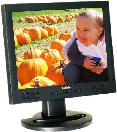 Bolide Technology Group BE8017LCD Security LCD Monitor 17 inch, SXGA 1280x1024 Resolution, Maximum Brightness Enchanced 450cd/m2, Maximum Contrast 600:1, Fast Response Time 12ms (BE-8017LCD BE 8017LCD BE8017)