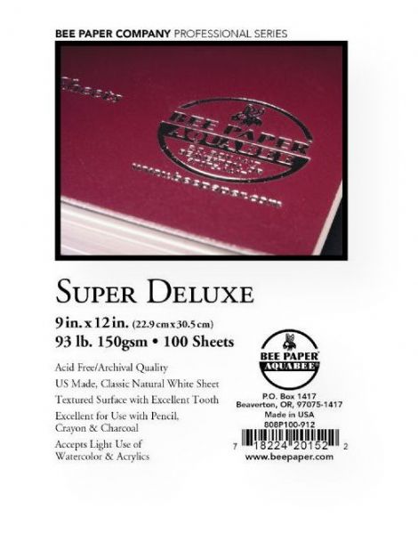 Bee Paper BEE-808P100-912 Super Deluxe Paper Sheets 9