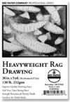 Bee Paper BEE-814R-0536 Heavyweight Rag Drawing Roll 36" x 5 yds; Neutral pH, superior, archival quality heavyweight rag drawing paper; Sized for exceptional strength, with a pronounced toothy finish; For pencil, pen, charcoal and pastels; 130 lb. (217 gsm); 36" x 5 yds; Dimensions 3" x 3" x 36"; Weight 2.17 lbs; UPC 718224050748 (BEEPAPERBEE814R0536 BEEPAPER BEE814R0536 BEE-814R-0536 B814R-0536) 