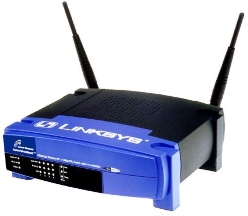 Linksys BEFW11S4 EtherFast Wireless-B Access Point + Cable/DSL Router ...