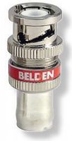 Belden 1505ABHDL RG-59 BNC High Definition Connector 1-Piece Locking, Red Color, Pack of 50; Designed to fit with Belden Brilliance cable creating the perfect cable-to-connector combination; Screw-Lock Collar provides superior electrical signal performance by creating coaxial alignment between the cable and connector center pin; Extended BNC Head Knurl nut design to ease identification and installation; Weight 2.4 lbs; UPC 013039256317 (BELDEN-1505ABHDL BELDEN1505ABHDL 1505A BHDL) 