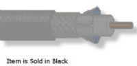 BELDEN7731A0101000 Model 7731A Coaxial, Low Loss Serial Digital, Black Color; RG-11/U type; 14 AWG solid .064" bare copper conductor; Gas-injected foam HDPE insulation; Duofoil tinned copper braid shield (95 percent coverage); PVC jacket; Dimensions 1000 feet; Weight 87 lbs; Shipping Weight 92 lbs; UPC 612825357438 (BELDEN7731A0101000 TRANSMISSION SIGNAL PLUG WIRE) 