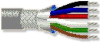 Belden 9945 0601000 Model 9945 Multi-Conductor, Computer Cable for EIA RS-232 Applications, Chrome Color; 22 AWG stranded (7x30) TC conductors; S-R PVC insulation; Overall Beldfoil (100 Percent coverage) Plus TC braid shield (65 Percent coverage); PVC jacket; Dimensions 1000 feet length; Weight 53 lbs; Shipping weight 57 lbs; UPC 612825264880 (BELDEN-9945-0601000 BELDEN-99450601000 9945-0601000 BELDEN9945-0601000 BELDEN99450601000) 