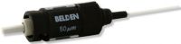 Belden AX105211-B25 FX Brilliance Universal ST Connector, Black Color; Multimode; OM2; Black Housing; 25 per Pack; Dimensions 1.70" x 0.41" x 0.41"; Weight 0.33 lbs; UPC N/A (BELDENAX105211B25 WIRE CONNECTOR TRANSMISSION CONNECTIVITY) 