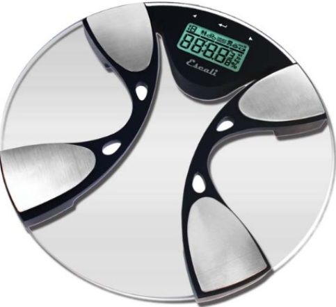 Escali BFBW200 Glass Body Fat / Body Water Bathroom Scale, 440 lb or 200 kg Capacity, Pounds or Kilograms Measures units, 0.2 lb or 0.1 kg increments Accurately measures , Bioelectrical impedance analysis - BIA, Mode for male or female, Hold feature with 3 button operation, High quality impact resistant tempered glass platform, UPC 857817000712 (BFBW200 BFBW-200 BFBW 200)