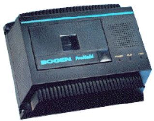 Bogen BG-PRO4 Music On Hold 4 Min Capacity Player, Simply slip your prerecorded cassette into the built-in, high quality tape drive (BG PRO4      BGPRO4) 