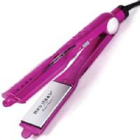 Bed Head BH214CN1 Rumor Tourmaline Ionic Nano-Ceramic Straightener; 2" Straightener will give you super sleek style, leaving your hair nice and soft; Nano Ceramic Plates give you even heat, more shine; Fiber optic heat indicators; Heats up to 400°F for instant results; 8' Flexi-cord length; UPC 630623002145 (BH-214CN1 BH 214CN1 BH-214-CN1) 
