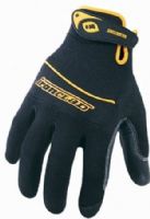 Ironclad BHG-02-S Box Handler Glove Small, Pair, Black, Super Tacky Diamondclad Palm and Fingertips, Low Profile Airprene Knuckle Protection, One Piece Synthetic Leather Palm, Terry Cloth Sweat Wipe, Uses: Drywall, Hand & Power Tool Use, Gardening, Warehouse Work, Motocross/ATV, UPC 696511060024 (BHG02S BHG02-S BHG-02S BHG-02 060024 06002-4) 