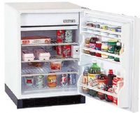 Summit BI605 All White 24" Built-In Under-Counter Refrigerator-Freezers, White Cabinet, 6.0 cubic feet of capacity Large capacity, uses Z clips that allow installation of custom panels Optional Door, Fully front breathy, Reversible Door, Flush Back Design, Bottom Mounted Condenser, Interior Light, Door Storage, 3 Full Shelves, Adjustable Thermostat, Manual defrosting, Large bottle storage on door (BI-605 BI605 BI 605 SUMBI605) 