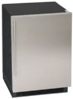 Summit BI605BFFSSVH Under-counter Refrigerator-Freezer, Black, 6.0 cu.ft. Capacity, Automatic Defrost in both freezer and fridge sections, Bottom Condenser and flush back for true built-in function, Interior light (BI-605BFFSSVH BI605BFF-SSVH BI605BFFSS BI605BFF BI605B BI605 BI-605) 