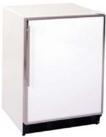 Summit BI605FFFR Under-counter Refrigerator-Freezer, White, 6.0 cu.ft. Capacity, White Door with Frame for Panel, Large capacity, Auto-defrost in both sections, True built-in design with bottom condenser and flush back, Reversible door, Interior light (BI-605FFFR BI605FF BI605 BI605-FFFR B-I605) 