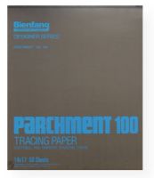 Bienfang 240142 Parchment Tracing Pad 14" x 17"; Superior translucency, erasability, and a fine surface texture; Good for rough sketches; Excellent with pencil, very good with pen and ink, markers, and pastels; 50-sheet pads; 14" x 17"; Shipping Weight 1.00 lb; Shipping Dimensions 17.00 x 14.00 x 0.3 in; UPC 079946100426 (BIENFANG240142 BIENFANG-240142 PAPER TRACING) 
