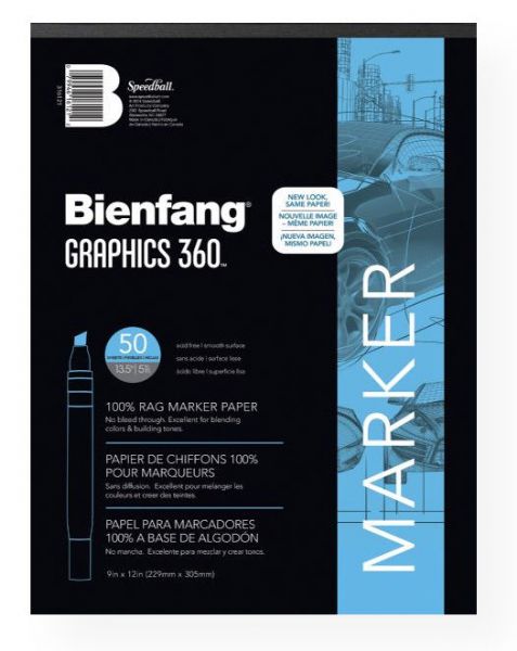 Bienfang 360-2 Graphics 360 Layout Paper Pad 11
