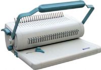 Intelli-Zone BINBEIB650 Intelli-Bind IB650 Manual Comb Binding Machine, Capable of punching up to 20 sheets of paper, Max Page Size A4, A5, B5 (11.7-inches), Adjustable Edge Distance 3/32" - 7/32" (2.5 - 5.5mm), Maximum Binding Size 2" (50mm), 21 Rings, Convenient drawer stores punched paper, Adjustable margin depth (BIN-BEIB650 BINB-EIB650 BINBE-IB650 IB-650 IB 650) 