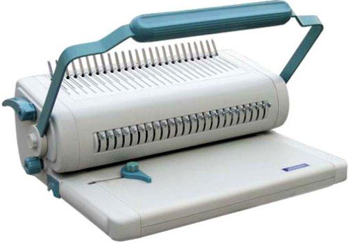 Intelli-Zone BINBEIB650 Intelli-Bind IB650 Manual Comb Binding Machine, Capable of punching up to 20 sheets of paper, Max Page Size A4, A5, B5 (11.7-inches), Adjustable Edge Distance 3/32