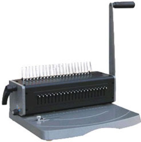Intelli-Zone BINBEIB700 Intelli-Bind IB700 Manual Comb Binding Machine, Capable of punching up to 20 sheets of paper, Max Page Size A4, A5, B5 (11.7-inches), Adjustable Edge Distance 3/32