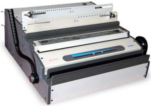 Intelli-Zone BINWEI23W Intelli-Bind I23W Wire Binding Machine, Disengaging punch pins, Handles both 2:1 and 3:1 pitch wire, Electric punch with manual wire closer, Adjustable margin depth, Punches up to 20 sheets, Arbitrary Max Page Size, Adjustable Edge Distance, Maximum Binding Size 1