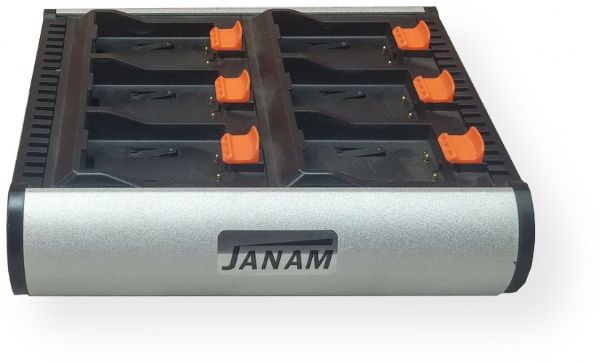 Janam BK-P6-001 Six Slot Spare Battery Charger Kit (BK P6 001 BK-P6-001 BKP6001)