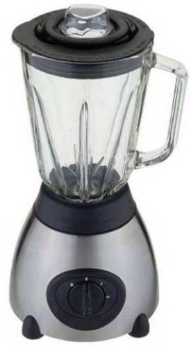 Kalorik BL-16909 Blender With graduated glass jar (1.5 litre capacity), Brushed Stainless steel body (BL16909 BL 16909 BL16-909 BL1-6909 BL-1690)