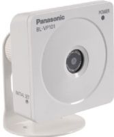 Panasonic BL-VP101P Network Camera Line-Up, 0.32 Megapixel high sensitivity CMOS Sensor, Full frame (Up to 30 fps) transmission at VGA (640 x 480) image size, H.264 and JPEG dual stream output, High sensitivity with Day & Night (Electrical) function 0.9 lx (Color)/0.6 lx (B/W) at F2.8, 4x digital zoom controlled by browser, UPC 885170067264 (BLVP101P BL VP101P BLV-P101P BLVP-101P) 