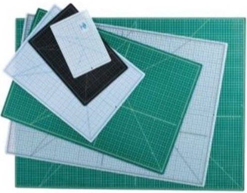Alvin BM0305 Professional Cutting Mat, 3.5 x 5.5 inches, 3mm thick, Black with printed grid on one side and all gray on the other, Professional quality for all kinds of graphic arts, hobby, craft, shop, and industrial applications, Self-healing, reversible, non-glare surface is 3mm thick and extra durable, Made from unique composite vinyl material, UPC 088354950318 (BM-0305 BM 0305)