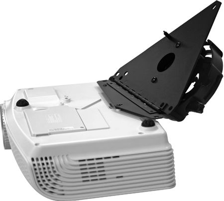 Optoma BM-5002N Low Profile Hinged Ceiling Mount in Black For use with DS316, DX619, EH1020, ES526, EX542, EX536, EX612, EX615, EW536, GT360, GT700, GT720, PRO150S, PRO250X, PRO350W, PRO450W, TS526, TW536/, TX536, TX542, TX612, TX615, TX762, TX765, TW766, ES523ST and EW533ST Projectors, Dimension 2.6