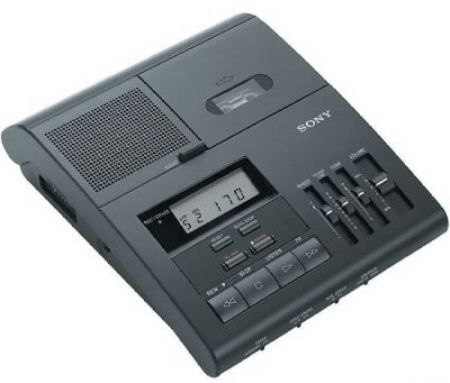 Sony BM850T2 Microcassette Transcriber With Fully Adjustable Automatic Backspace and Speed Control (BM-850T2, BM 850T2)