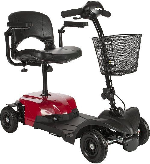 Drive Medical BOBCATX4 Compact Transportable Power Mobility Scooter, 14