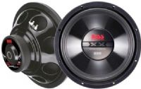 Boss Audio CX8 CHAOS EXXTREME 8" Stand Alone Subwoofer, Poly Injection Cone, 400 Watts Total Power Output, 200 Watts @ 4 Ohms RMS Power, Frequency Response 40 Hz to 4500 KHz, 1.5 Voice Coil Size, Single Voice Coil Structure, Aluminum Voice Coil Material, Free Air Resonance (FS) 5.8 Hz, Total Q (QTS) 1.23, Electrical Q 1.58, UPC 791489114042 (BOSSAUDIOCX8 CX-8 CX 8) 