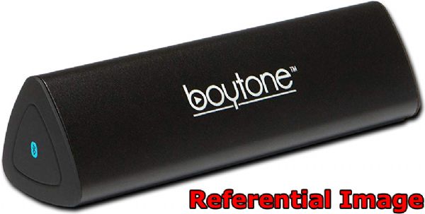 Boytone BT-120GR Portable Wireless Bluetooth Speaker, Built-In Microphone, 2 Stereo Speaker, Rechargeable Battery, Aluminum Casing, Works With IPhone, IPad, Samsung, Tablets And Other Smart Phones, Gunmetal Gray; Two custom-designed drivers with dedicated amplifiers; Anodized Aluminum Body, Compact and Light Casing; Control from anywhere with your smartphone, tablet or PC/Mac; Bluetooth Connectivity; UPC 642014746743 (BOYTONE BT120GR BT-120GR BT 120GR COSTTAG)