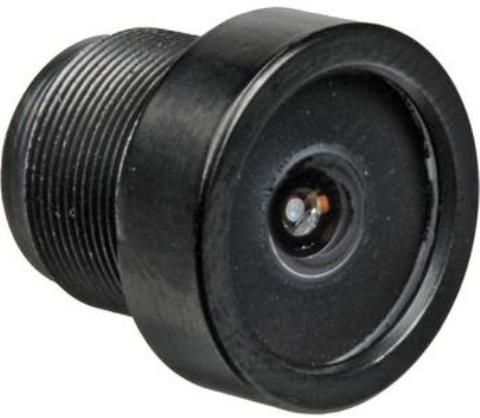 Bolide Technology Group BP0001-2.45 Mini Board Lens, 2.45mm Focal Length, 2.0F Aperture, Fit on most Board Camera (BP0001-2-45 BP0001245)