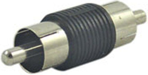 Bolide Technology Group BP0028 Male RCA to Male RCA Coupler, Connect 2 Female RCA Cables, Good for Audio and Video (BP-0028 BP 0028)