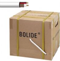 Bolide Technology Group BP0033 Professional Grade Siamese Cable 500FT, Solid bare copper center conductor, 95% coverage shield, Foam polyethylene dielectric, CM/CL2 rated PVC jacket, Sequential foot marking, UL listed (BP-0033 BP 0033) 