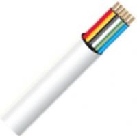 Bolide Technology Group BP0033/22-6 Professional Grade Audio, Security & Alarm Cable, White, 1000 ft. Length, Specifically designed for alarm systems, 3 Pair, 22AWG/6, BCC Conductor, PVC Jacket, UL listed (BP0033226 BP0033-22-6 BP0033/26 BP0033-226 BP0033) 