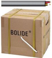 Bolide Technology Group BP0033B Professional Grade Siamese 500 Ft. Cable, Black, Solid bare copper center conductor, 95% coverage shield, Foam polyethylene dielectric, CM/CL2 rated PVC jacket, Sequential foot marking, UL listed, Ideal for composite video, RGBHV video, component video and even surveillance systems (BP-0033B BP 0033B BP0033-B BP0033) 