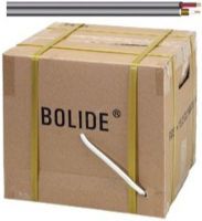 Bolide Technology Group BP0033-CB1000 Professional Grade Zip Cable 1000 Ft., Black, Solid bare copper center conductor, 128 wires 95% coverage shield, Foam polyethylene dielectric, CM/CL2 rated PVC jacket, Sequential foot marking, UL listed, Ideal for composite video, RGBHV video, component video and even surveillance systems (BP0033CB1000 BP0033 CB1000 BP0033/CB1000) 