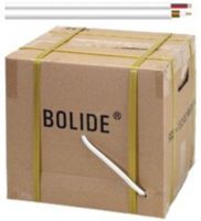 Bolide Technology Group BP0033-CW1000 Professional Grade Zip Cable 1000 Ft., White, Solid bare copper center conductor, 128 wires 95% coverage shield, Foam polyethylene dielectric, CM/CL2 rated PVC jacket, Sequential foot marking, UL listed, Ideal for composite video, RGBHV video, component video and even surveillance systems (BP0033CW1000 BP0033 CW1000 BP0033/CW1000) 