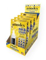 Amodex BP101 Ink & Stain Remover 1 oz; Miracle stain remover works on all inks and is recommended by Sanford to remove Sharpie and Expo from clothing, carpeting, furniture, and surfaces including DVD/CDs, smartboards, and whiteboards; Unique, non-toxic cream formula; Suitable for cleaning VYCO; Shipping Weight 0.12 lb; Shipping Dimensions 7.25 x 4.5 x 1.5 in; UPC 083769101003 (AMODEXBP101 AMODEX-BP101 AMODEX/BP101 OFFICE STAIN REMOVER) 