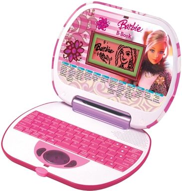 barbie learning laptop