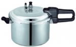 Brentwood Appliances BPC-105 5.5 Liter Pressure Cooker; Aluminum, Durable Aluminum Body, 3 Safety Valves, Addional Safety Valve Lock, Dual Grip Handles, Pressure Regulator, Lightweight, Item Weight: 5.0 lbs, Item Dimension (LxWxH): 17 x 10 x 9, Colored Box Dimension: 16 x 11 x 9, Case Pack: 4, Case Pack Weight: 22 lbs, Case Pack Dimension: 22.5 x 17 x 19, Availability: Please Call or Email Us for Details (BPC105 BPC-105 BPC-105) 