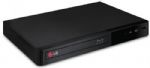 LG BPM34 Smart Blu-ray Disc Player, 1080p Upscaling, Noise Reduction, NTSC<=>PAL Conversion, Deep Color, xvYCC, Video Enhancement, Dolby Digital, Dolby Digital Plus, Dolby TrueHD, DTS 2.0+Digital Out, DTS-HD Master Audio, COMPATIBILITY, HDMI Output 1 (rear), USB 1 (front), Remote Control, Batteries, Power Consumption 12W, Product Weight 2.2 lbs, UPC 719192593794 (BPM34 BPM-34 BP-M34) 