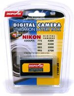 Mizco BPNKL1 Digipower Lithium Ion Battery for Nikon Coolpix Cameras, UPC 758302574216 (BP-NKL1, BP NKL1)