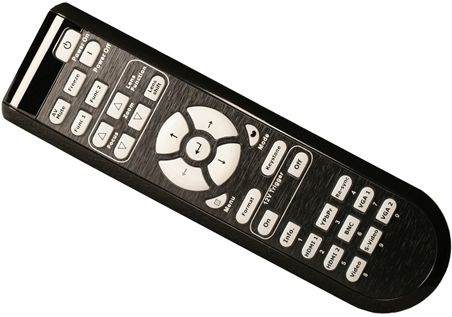 Optoma BR-3055B Remote Control with Backlight Fits with TH7500, TH7500-NL and PRO8000 Projectors, Dimensions 6