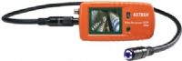 Extech BR50 Video Borescope/Camera Tester, 2.4" Color LCD Display, 1/4" CMOS Sensor Size, 30 FPS Maximum Frame Rate, Fixed Focus 15cm to 25cm (5.9" to 9.8"), 17mm Diameter Camera Head with 39" (1m) Flexible Gooseneck Cable Retains Configured Shape, Mini Water-proof (IP57) Camera Head for High Resolution Viewing, UPC 793950630501 (BR-50 BR 50) 
