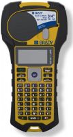 Brady BMP21-PLUS Label Printer, Yellow/Black Color; Automatic-label formatting for wire wraps, patch panels, terminal-blocks, cable flags, circuit breaker arrays and general banner labels; Drop-lock-and-print materials; Passed shock and vibration testing per; MIL-STD-810G Method 5.16.6 S4.6.5; Rechargeable Li-ION battery; Continuous-only supplies in 0.25" to 0.75" widths; UPC 754473928483 (BRADY-BMP21-PLUS BRADY BMP21PLUS BRADYBMP21PLUS BRADY-BMP21PLUS) 